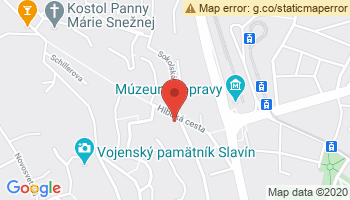 Google map: Hlboká 7, Bratislava